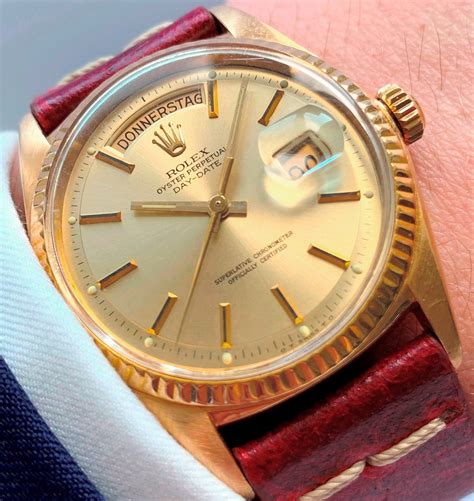 rolex herrenuhr billig|Rolex vollgold herren.